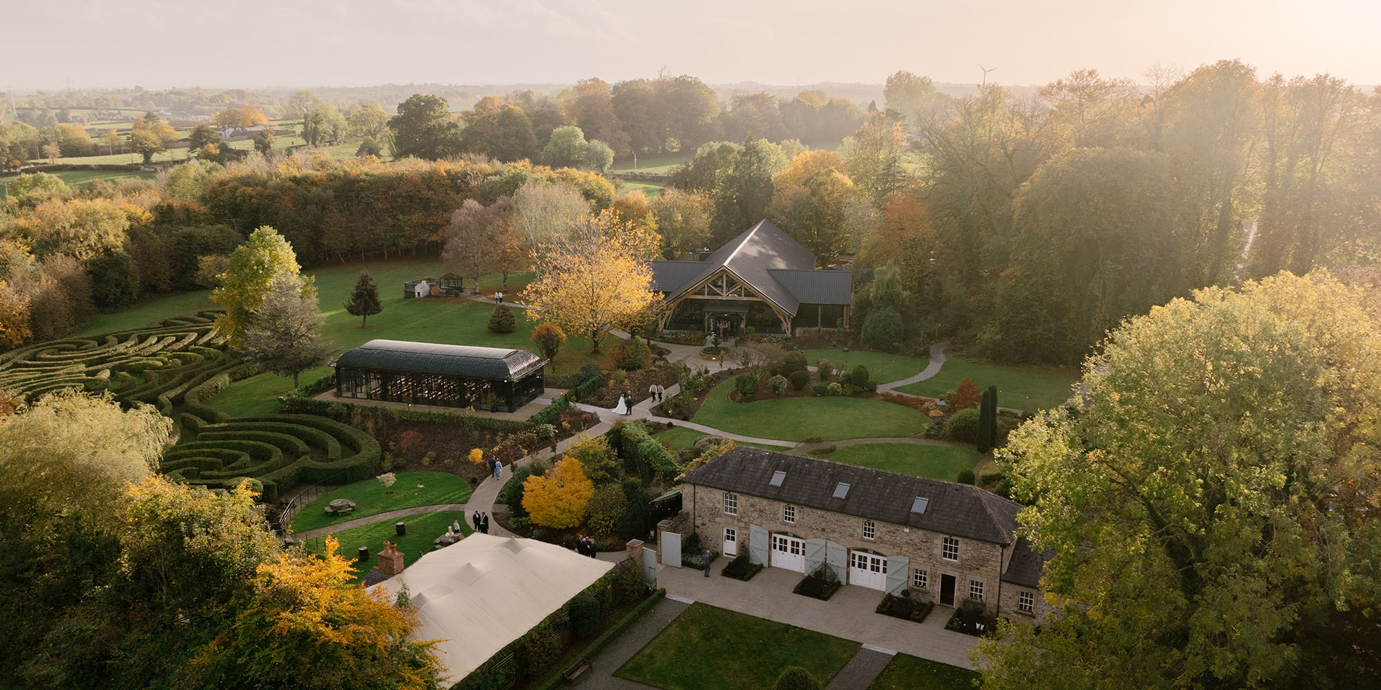 The grounds at The Old Rectory, Killyman